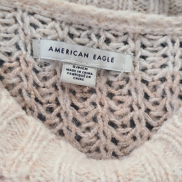 American Eagle women's knit sweater. Beautiful soft colours - Picture 3 of 3